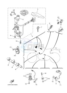 MT09A MT-09 ABS 900 (2DR3) drawing ELECTRICAL 2