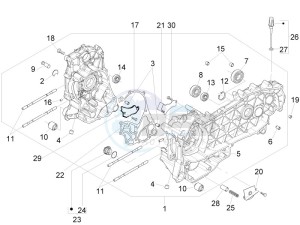 S 150 4T 2V ie E3 College drawing Crankcase