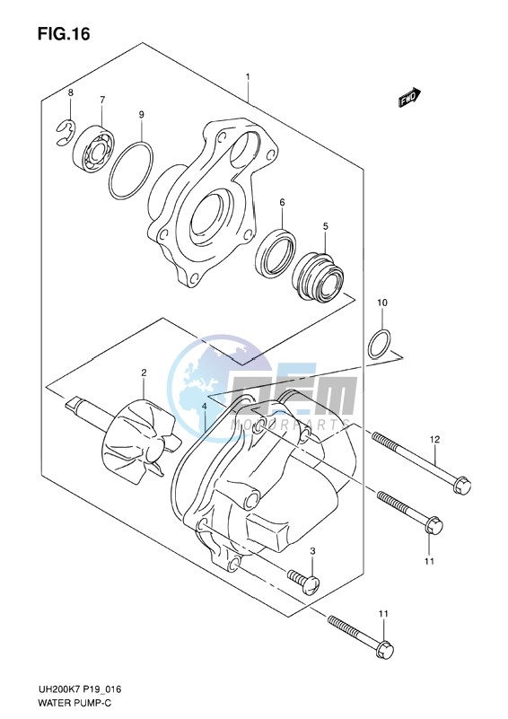 WATER PUMP