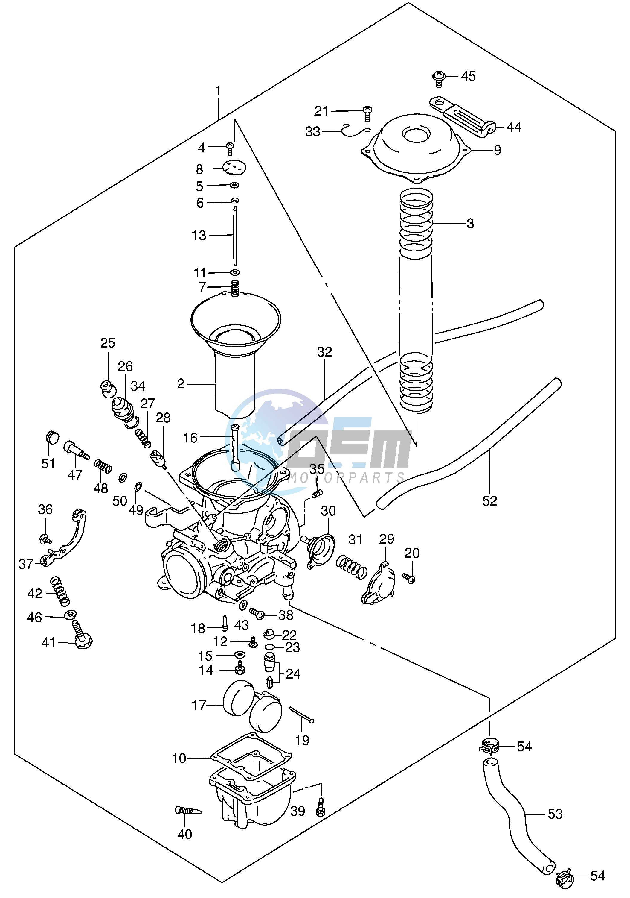 CARBURETOR (REAR)