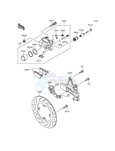 VULCAN S EN650AGFA XX (EU ME A(FRICA) drawing Rear Brake