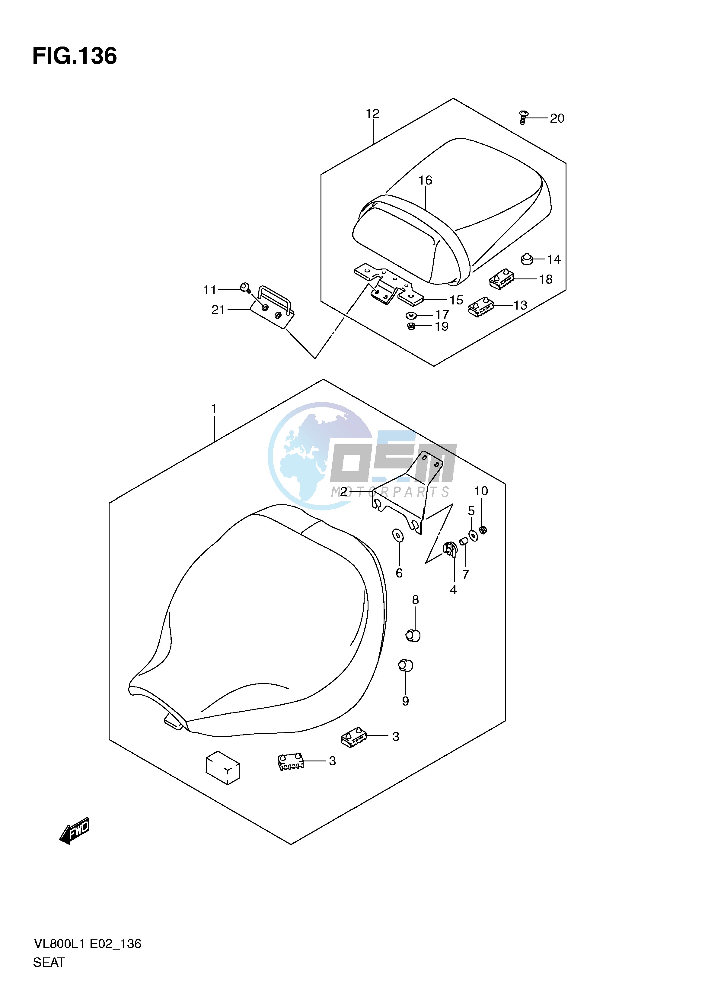 SEAT (VL800UEL1 E19)