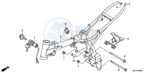 CRF50FC drawing FRAME BODY