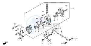 TRX350FM FOURTRAX 350 4X4 drawing OIL PUMP