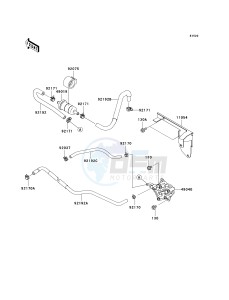 KRF 750 D [TERYX 750 4X4] (D8F) D8F drawing FUEL PUMP