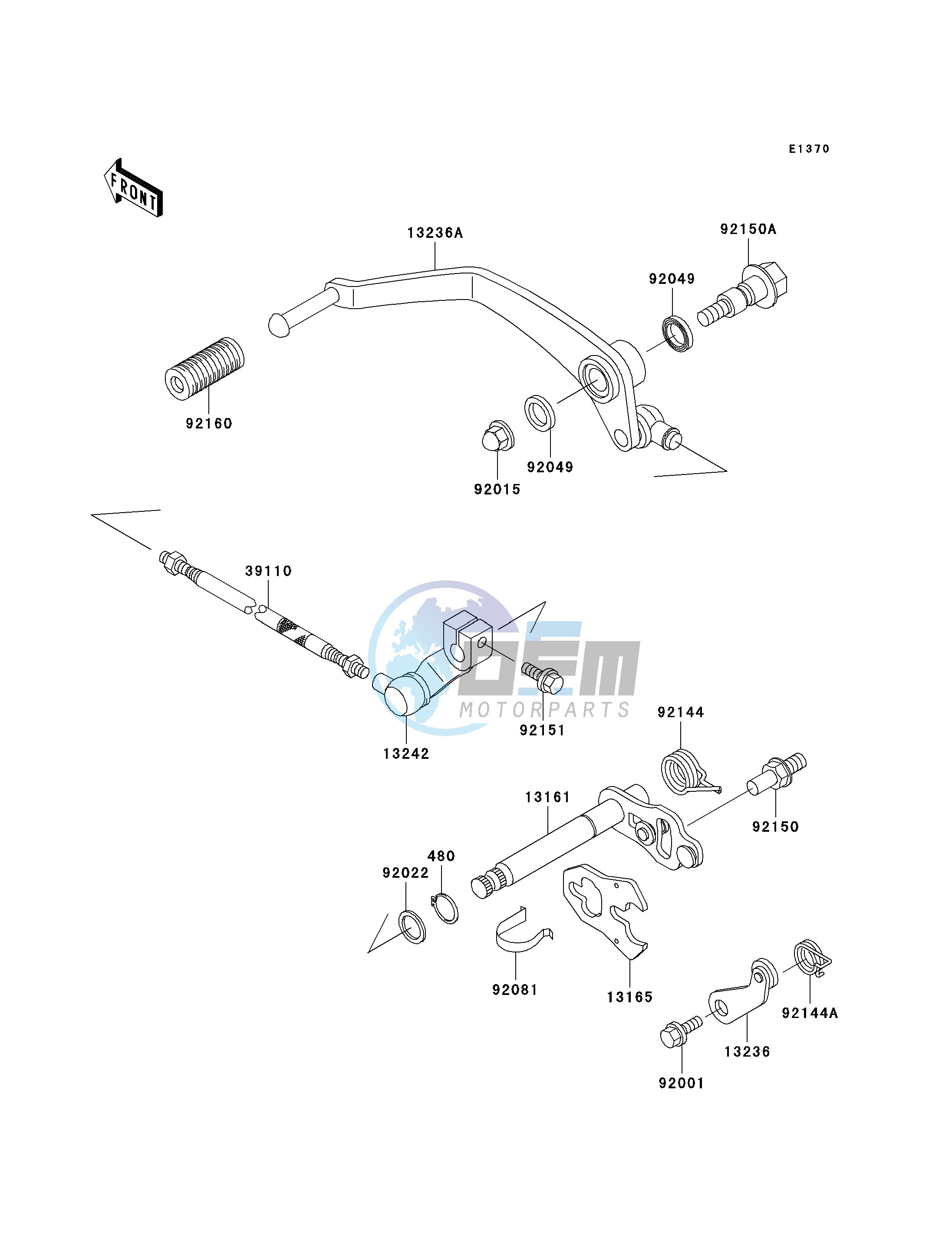 GEAR CHANGE MECHANISM