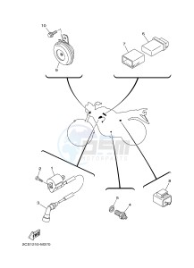 YB125 (2CS3) drawing ELECTRICAL 2