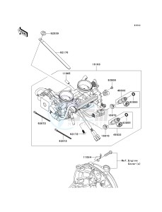 EX 650 A [NINJA 650R] (A6F-A8F) A6F drawing THROTTLE