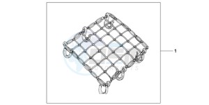 CB1000R9 Australia - (U) drawing RUBBER NET A