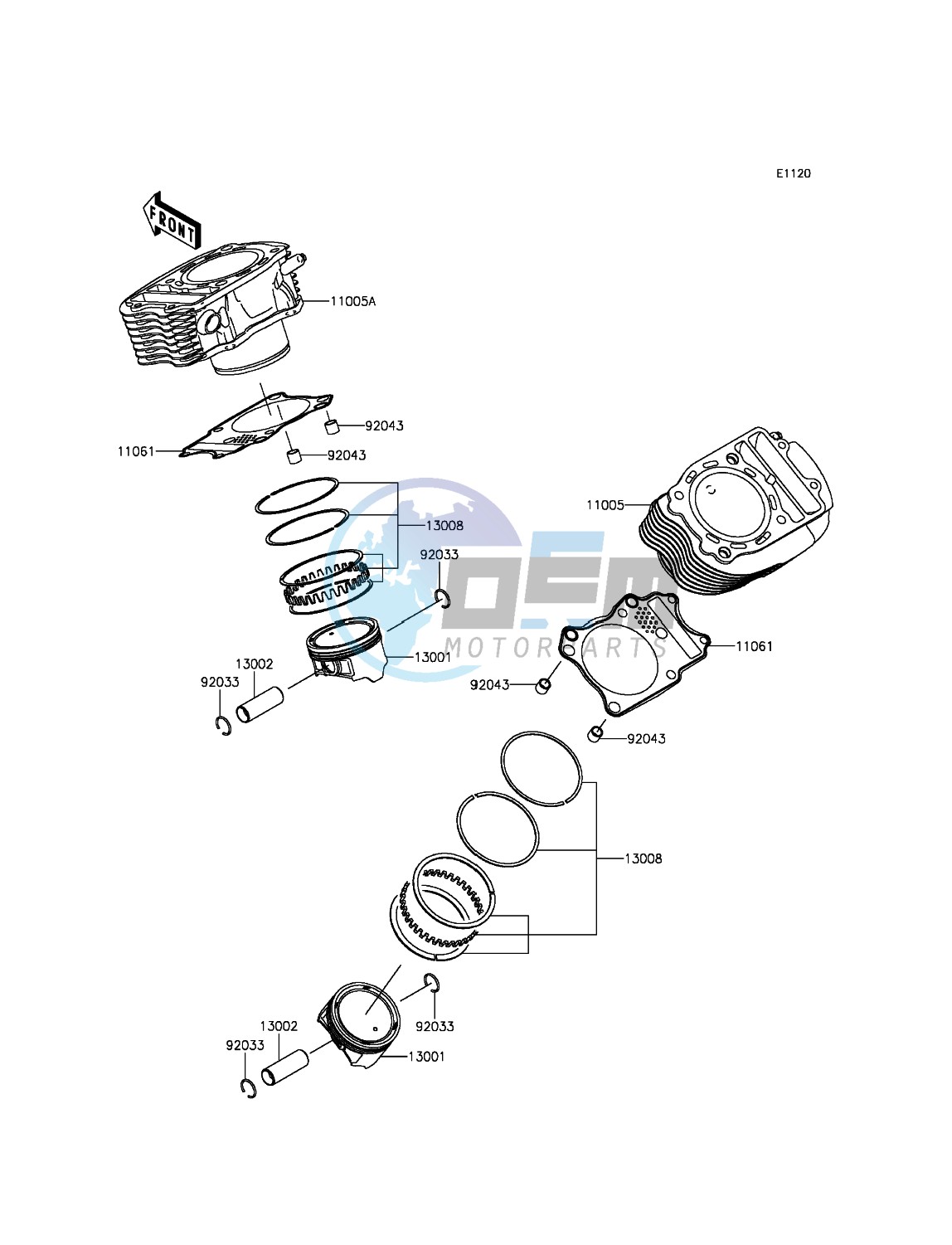 Cylinder/Piston(s)