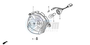 ANF125T drawing HEADLIGHT (1)