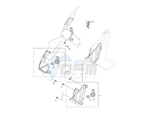 YP R X-MAX 250 drawing FLASHER LIGHT