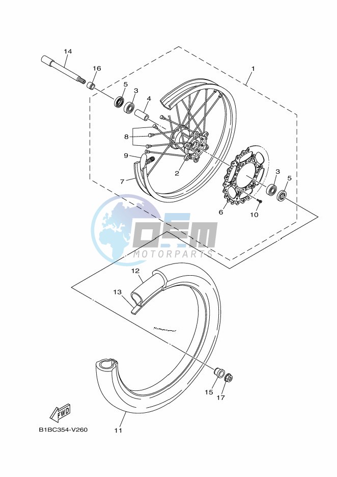 FRONT WHEEL