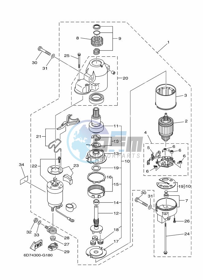 STARTING-MOTOR