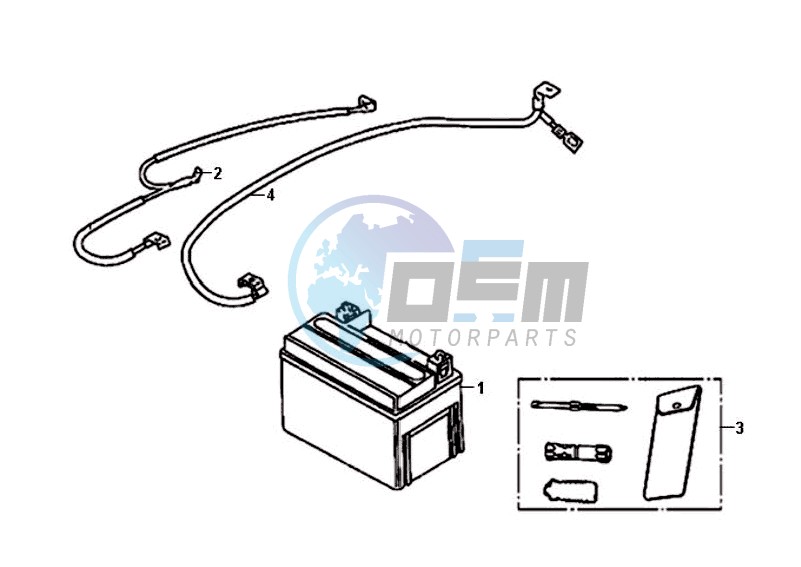 BATTERY / TOOLKIT