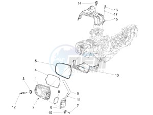 Liberty 125 4t 3v ie e3 (Vietnam ) Vietnam drawing Cylinder head cover