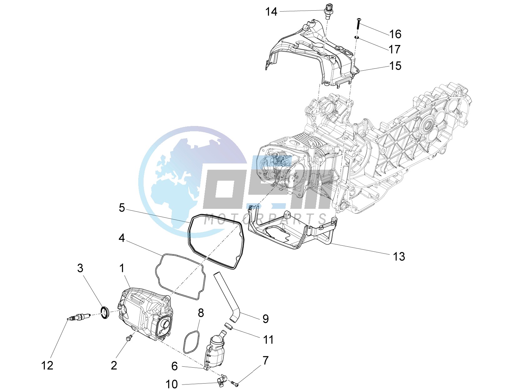 Cylinder head cover