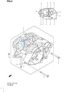 GZ125 (P02) drawing CRANKCASE