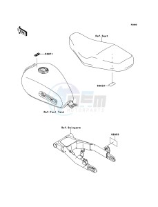 W800 EJ800AEF GB XX (EU ME A(FRICA) drawing Labels