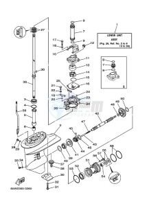 F25AEHS drawing PROPELLER-HOUSING-AND-TRANSMISSION-1