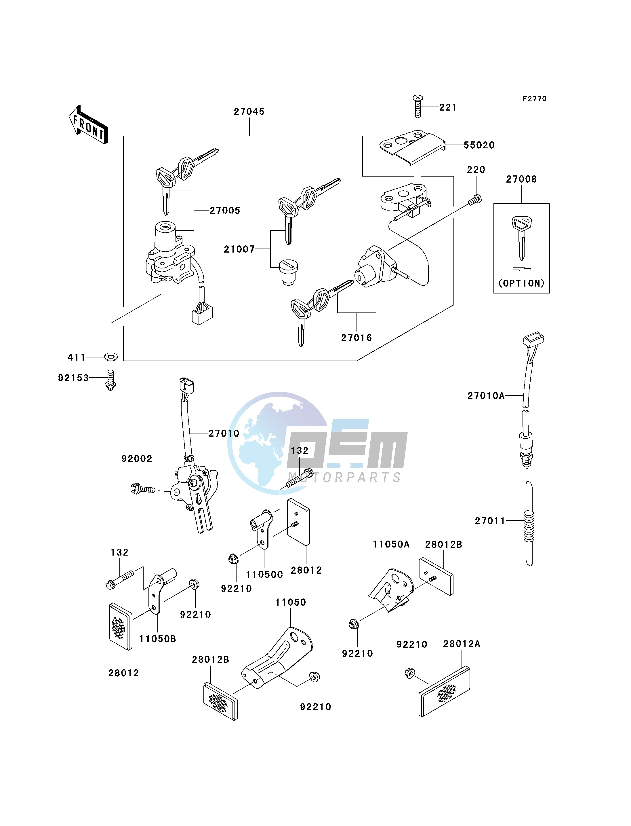 IGNITION SWITCH_LOCKS_REFLECTORS