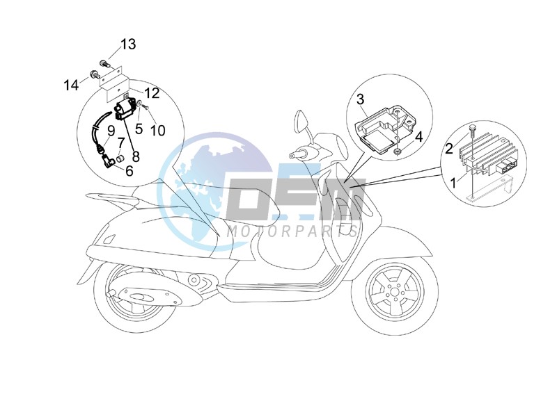 Voltage Regulators -ECU - H.T. Coil