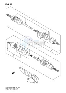 LT-A700X (P28-P33) drawing FRONT DRIVE SHAFT