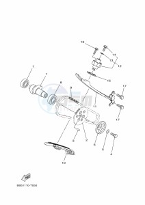 YFM450FWB KODIAK 450 (BHS1) drawing CAMSHAFT & CHAIN