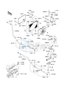 KAF 620 R [MULE 4010 TRANS4X4] (R9F-RAFA) R9F drawing RADIATOR