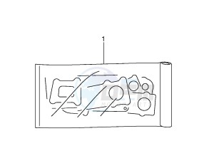 GSX600F (E2) Katana drawing GASKET SET