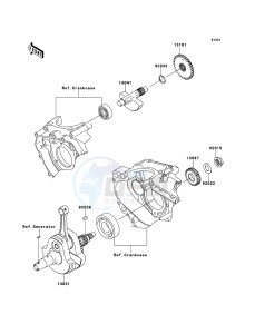 KLX250 KLX250SCF XX (EU ME A(FRICA) drawing Crankshaft