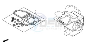 VT600CD drawing GASKET KIT B