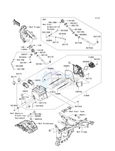 EX250 J [NINJA 250R] (J8F-J9FA) J9FA drawing AIR CLEANER