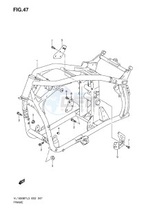 VL1500 BT drawing FRAME