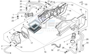 V7 Classic 750 drawing Air box