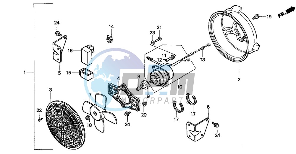 COOLING FAN KIT