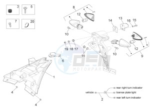 RS4 50 2t drawing Tail light