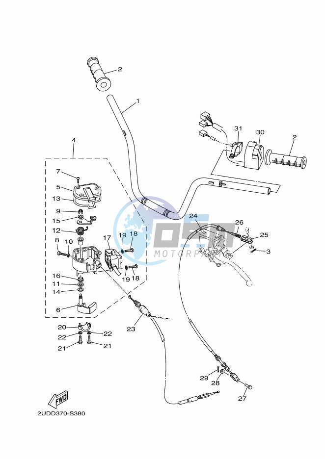 STEERING HANDLE & CABLE