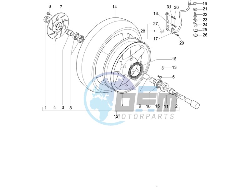 Front wheel