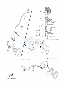 XSR900 MTM850 (BAE1) drawing ELECTRICAL 3