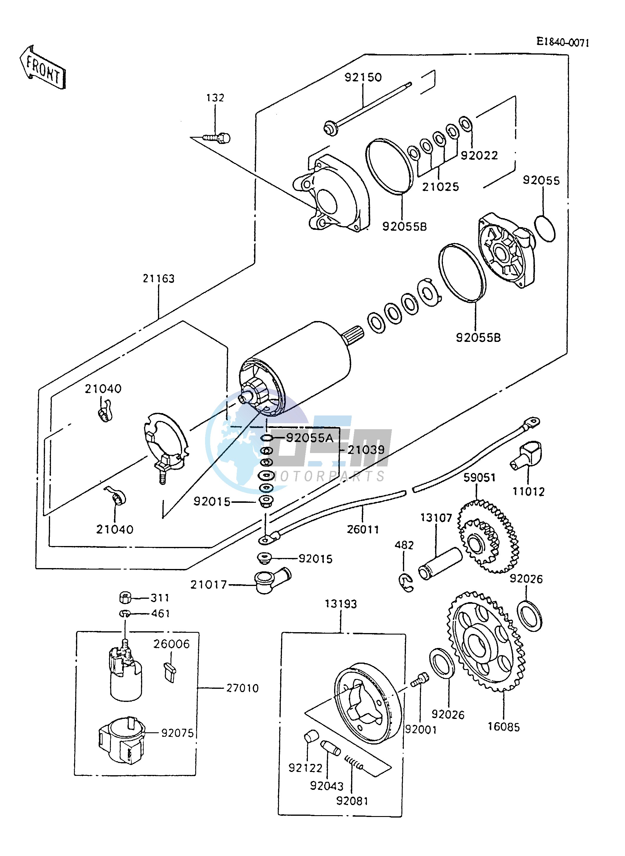 STARTER MOTOR