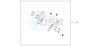 VT750C drawing GRAB RAIL