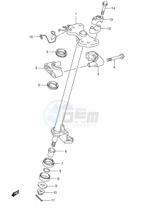 LT-F400 (E24) drawing STEERING SHAFT