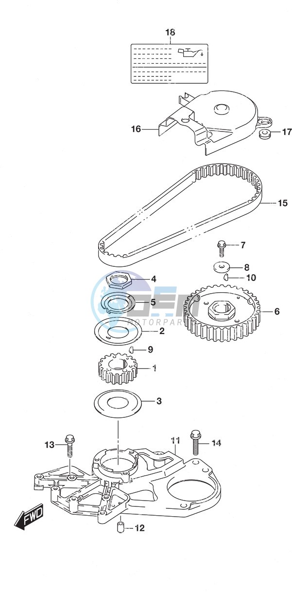 Timing Belt w/Remote Control