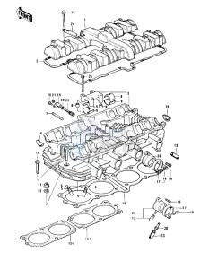 Z1 A [Z1-Z1A] 900 drawing CYLINDER HEAD_COVER