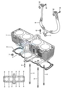 GSF1200A (E18) drawing CYLINDER