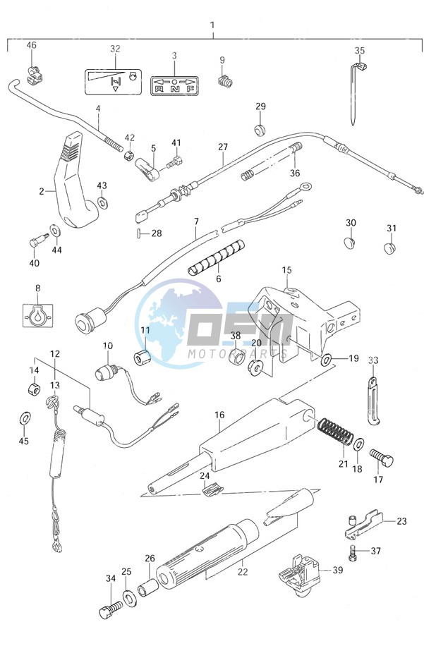 Tiller Handle