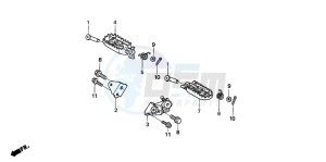 CRF450X drawing STEP