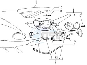 50 4T drawing Rear Tail light