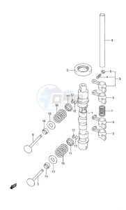 DF 9.9B drawing Camshaft